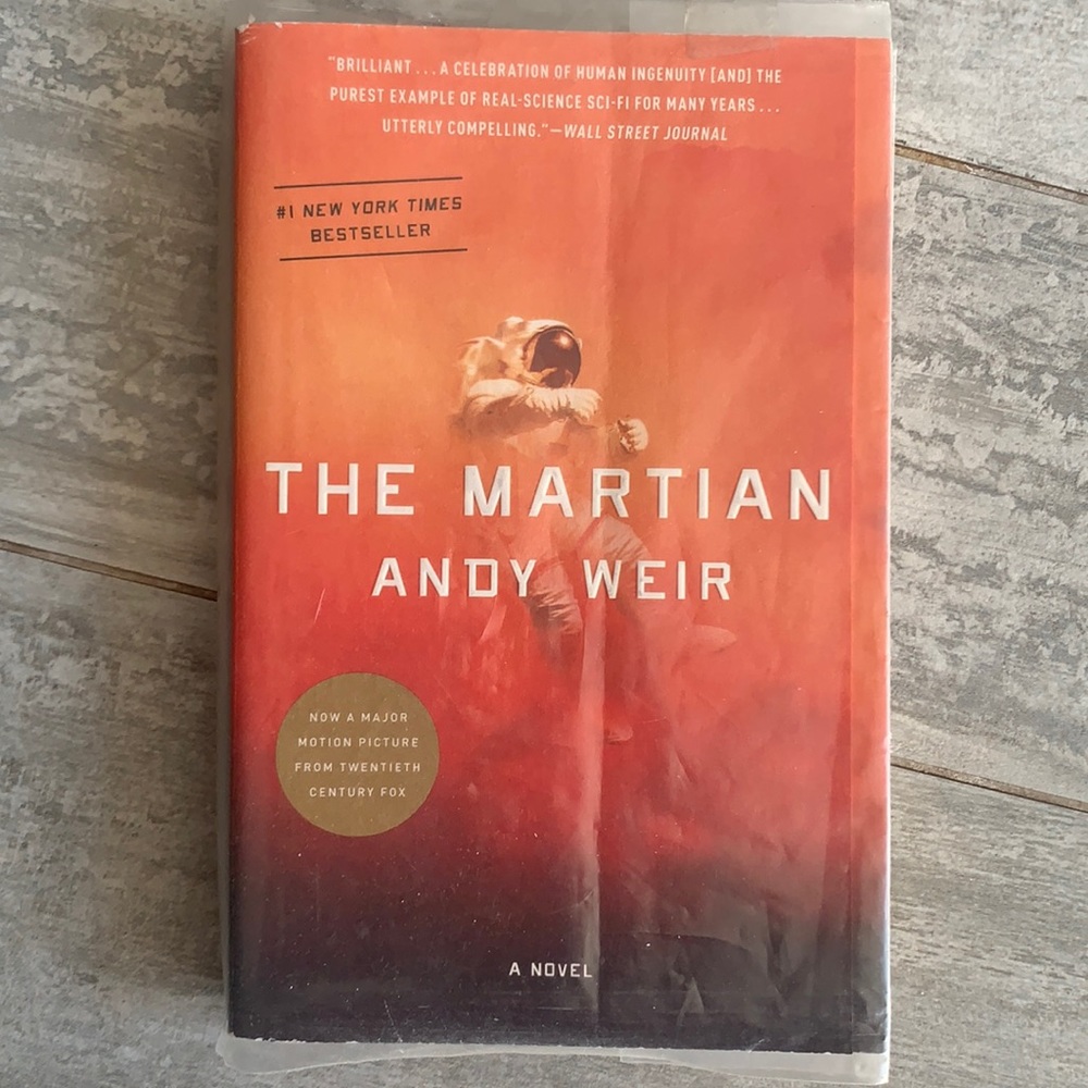 The Martian Andy Weir Book A Novel